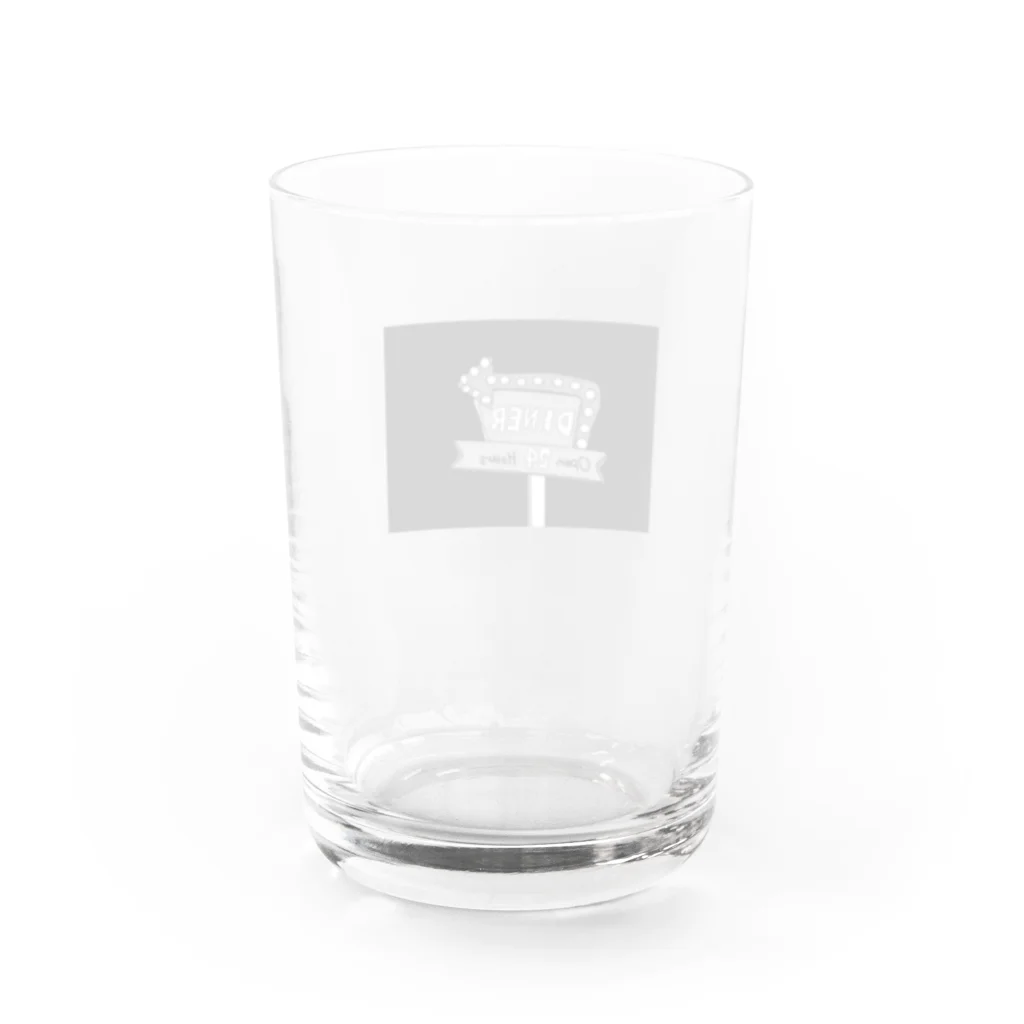 梅子のダイナー Water Glass :back