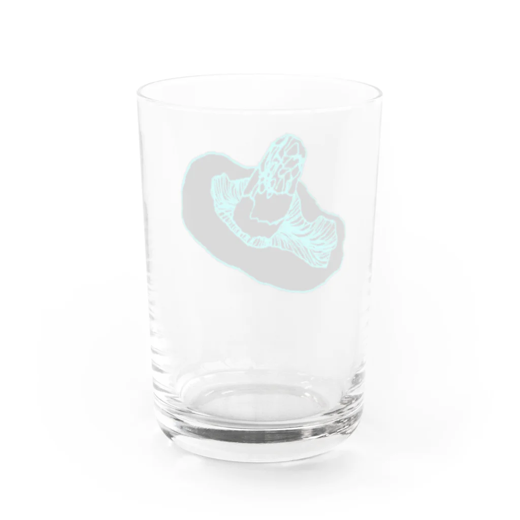 オガサワラミチの黒椎茸 Water Glass :back