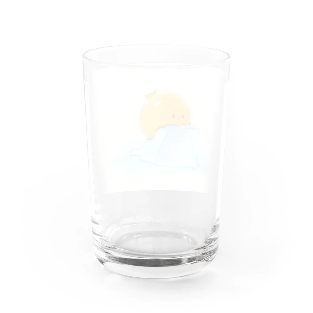 ゆるぽよしょっぷのひゃゃ~ Water Glass :back