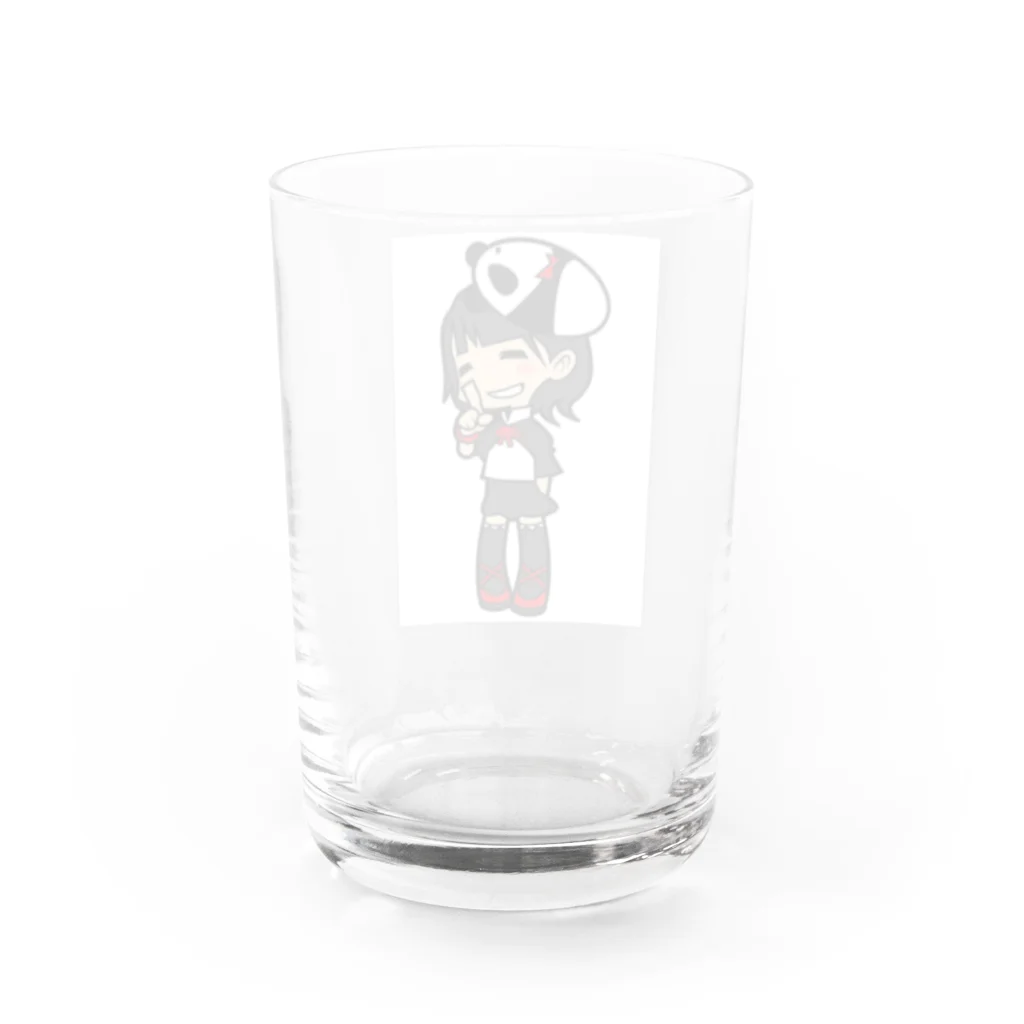 金澤真央のまおぱんだ？マイペースで何が悪い！ Water Glass :back