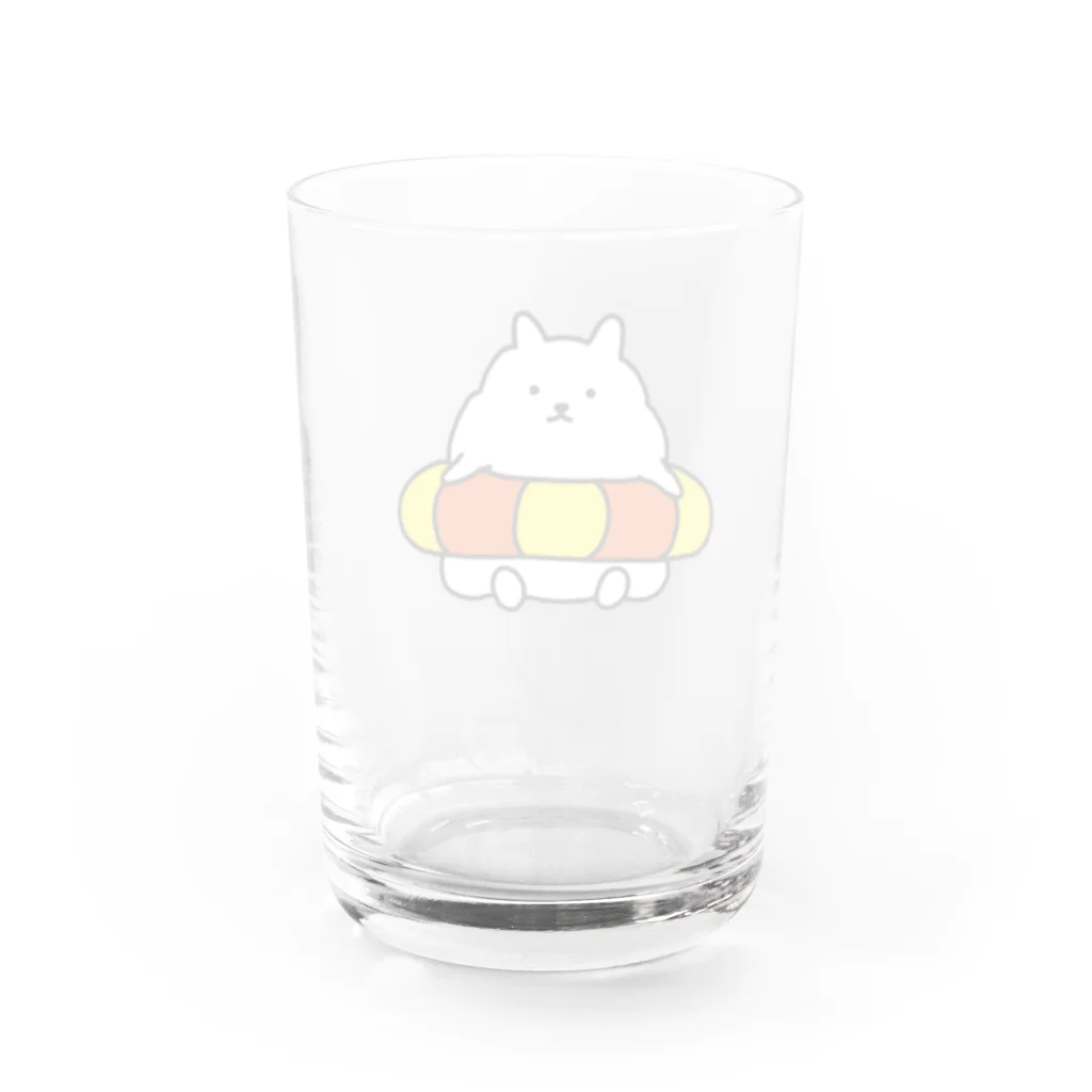 タナイキのうきわのふわたろう Water Glass :back