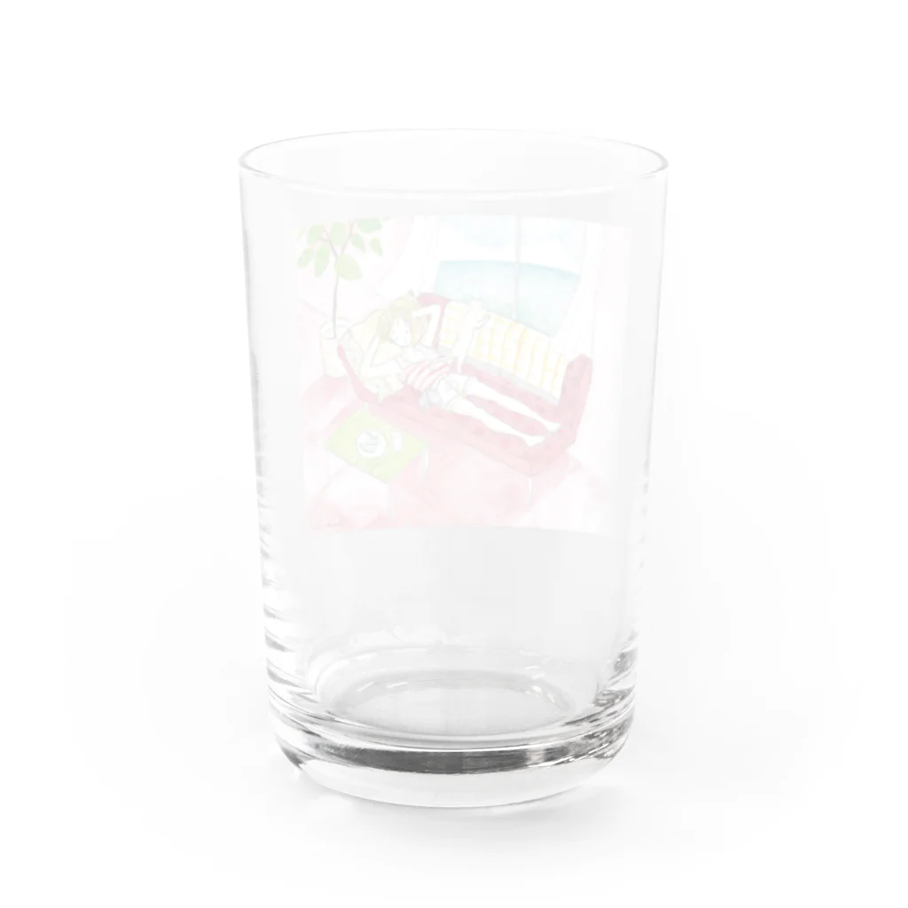 伊吹春香の窓辺の昼下がり Water Glass :back