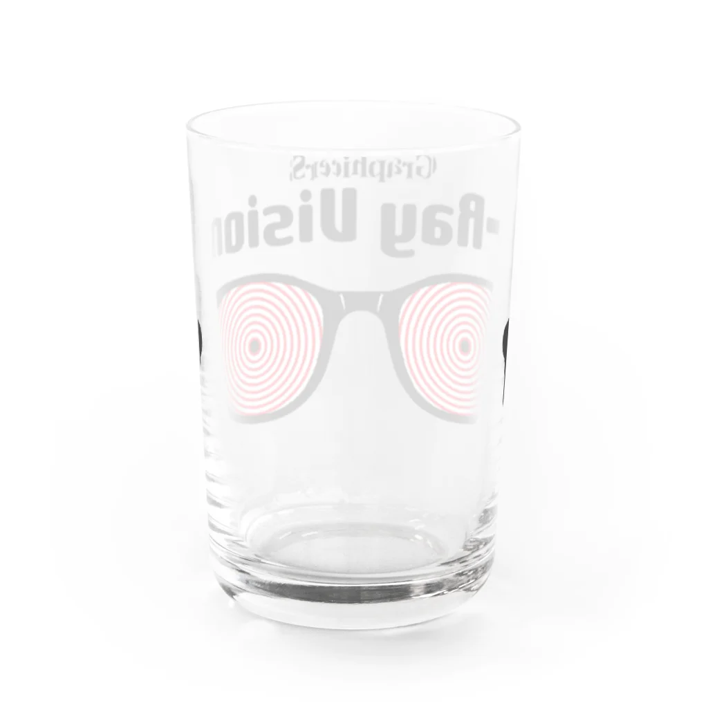 Graphicersのエックス線メガネ Water Glass :back