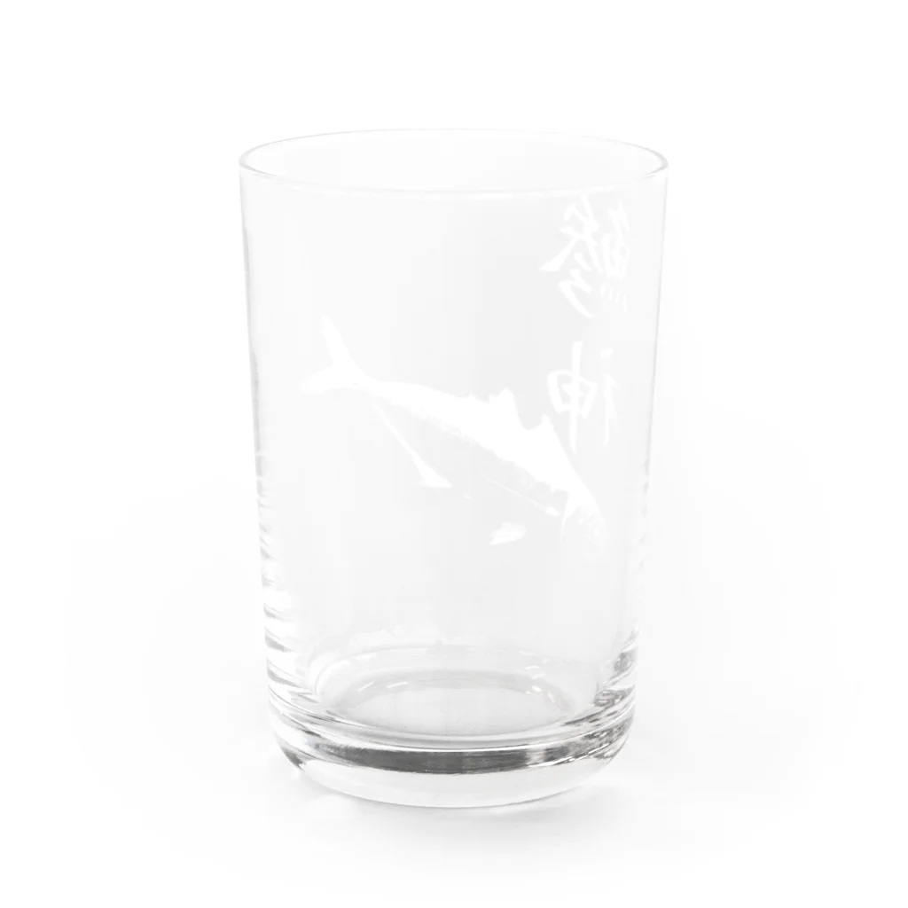 WAZAYAのアジ釣り専用～鯵神仕様〜鰺 Water Glass :back