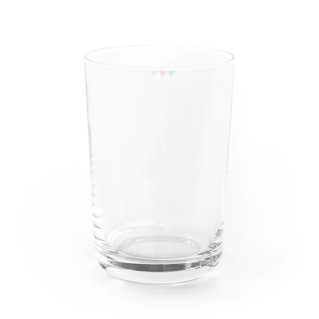 あかりのおみせのゆるいアネモネ Water Glass :back