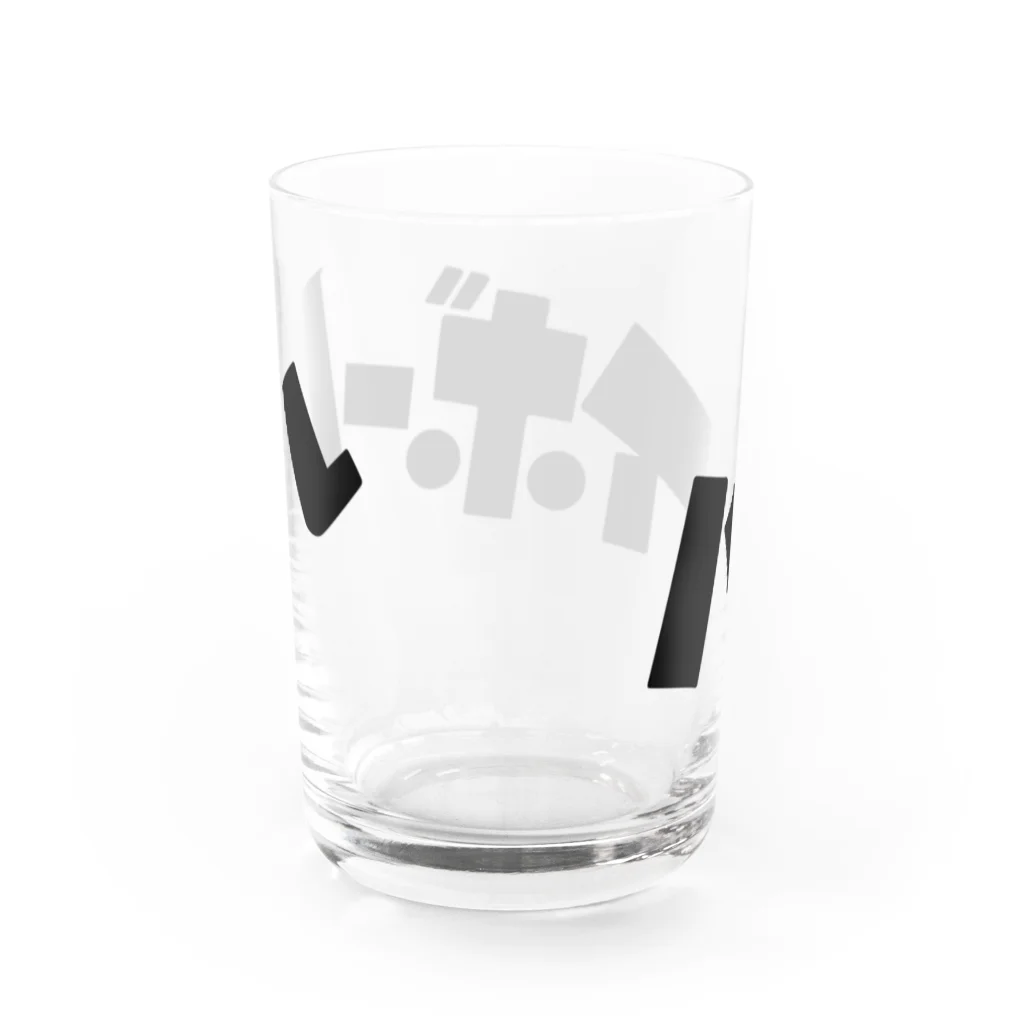 TYPOGRAPHIESのハイボールグラス Water Glass :back