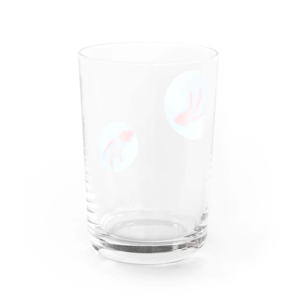 始季彩＠suzuriの夏便り−丸ver. Water Glass :back