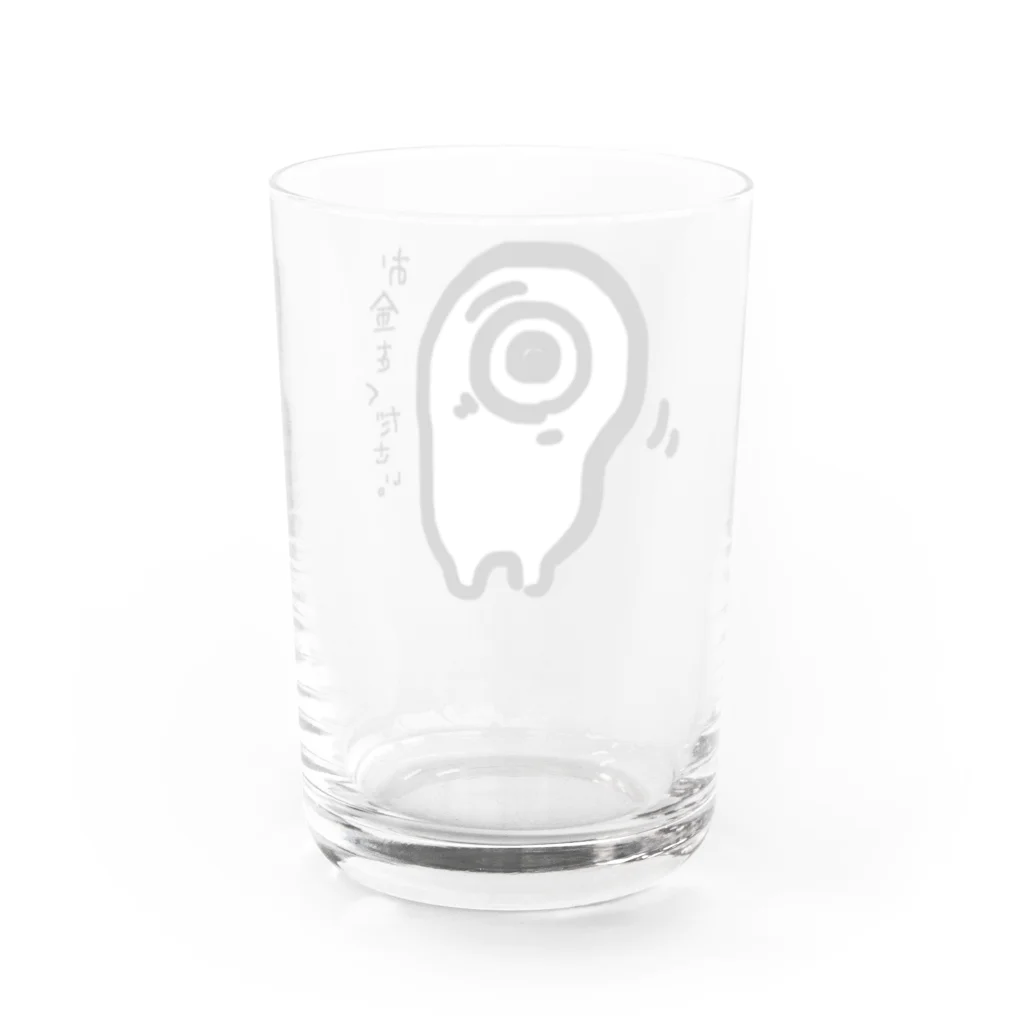 もんぺ＋MORPHEUSのこんどろいちん(LINEスタンプver.) Water Glass :back