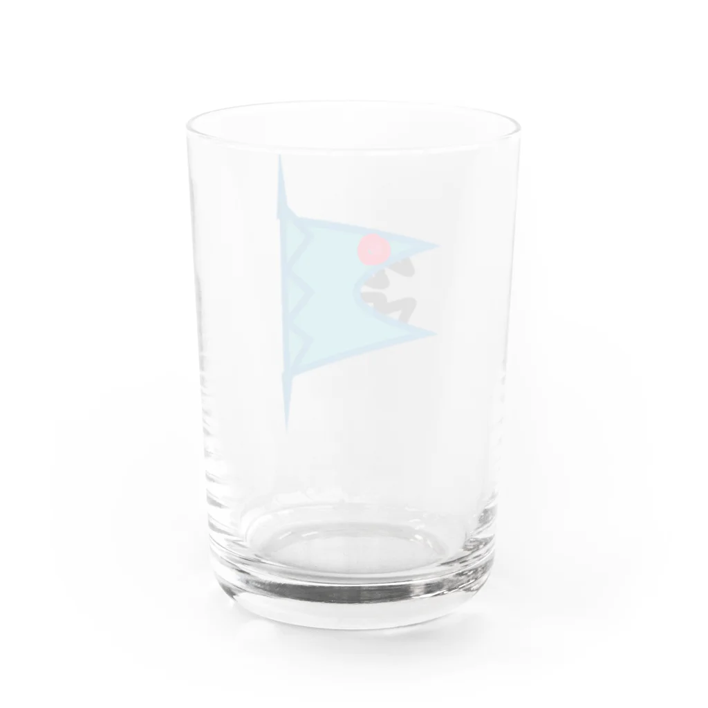 near_childのシャーク(カラー2) Water Glass :back