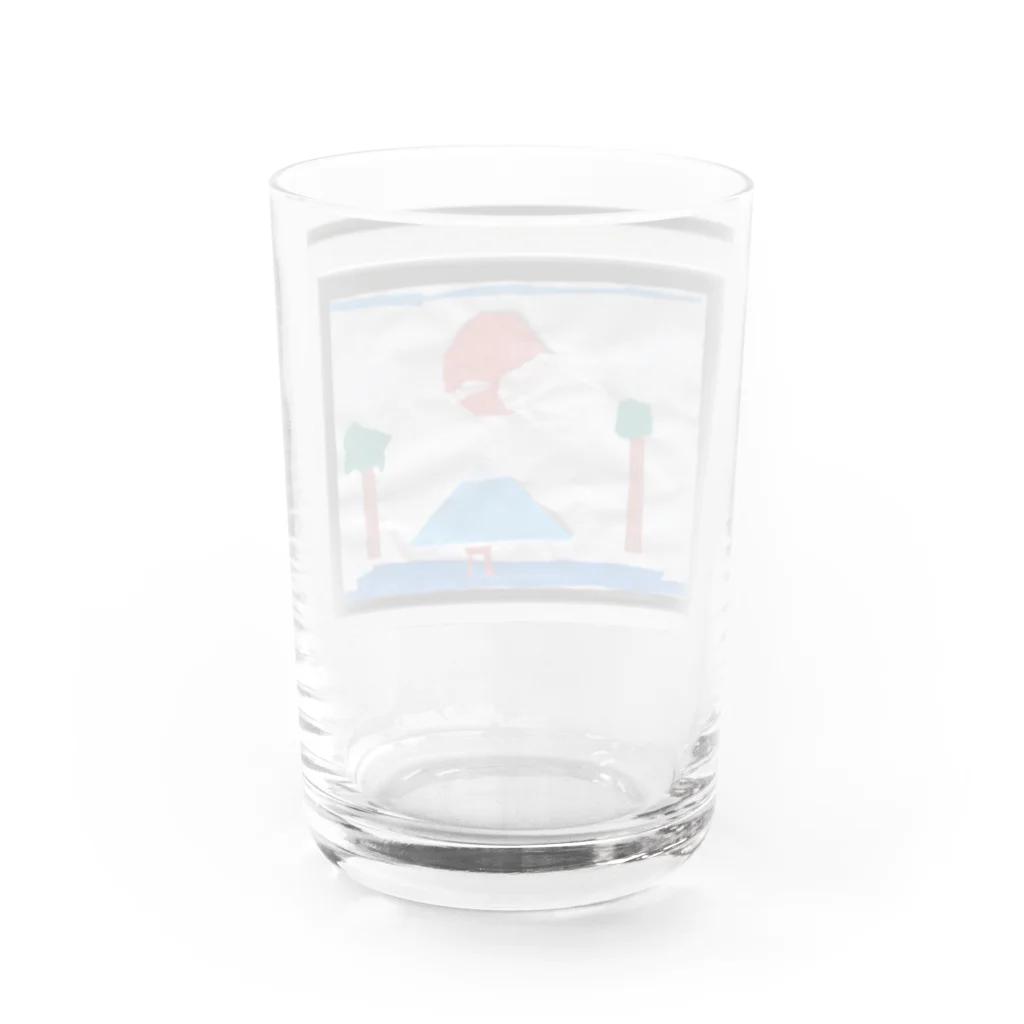 sugar-の額縁のJapanesque Water Glass :back