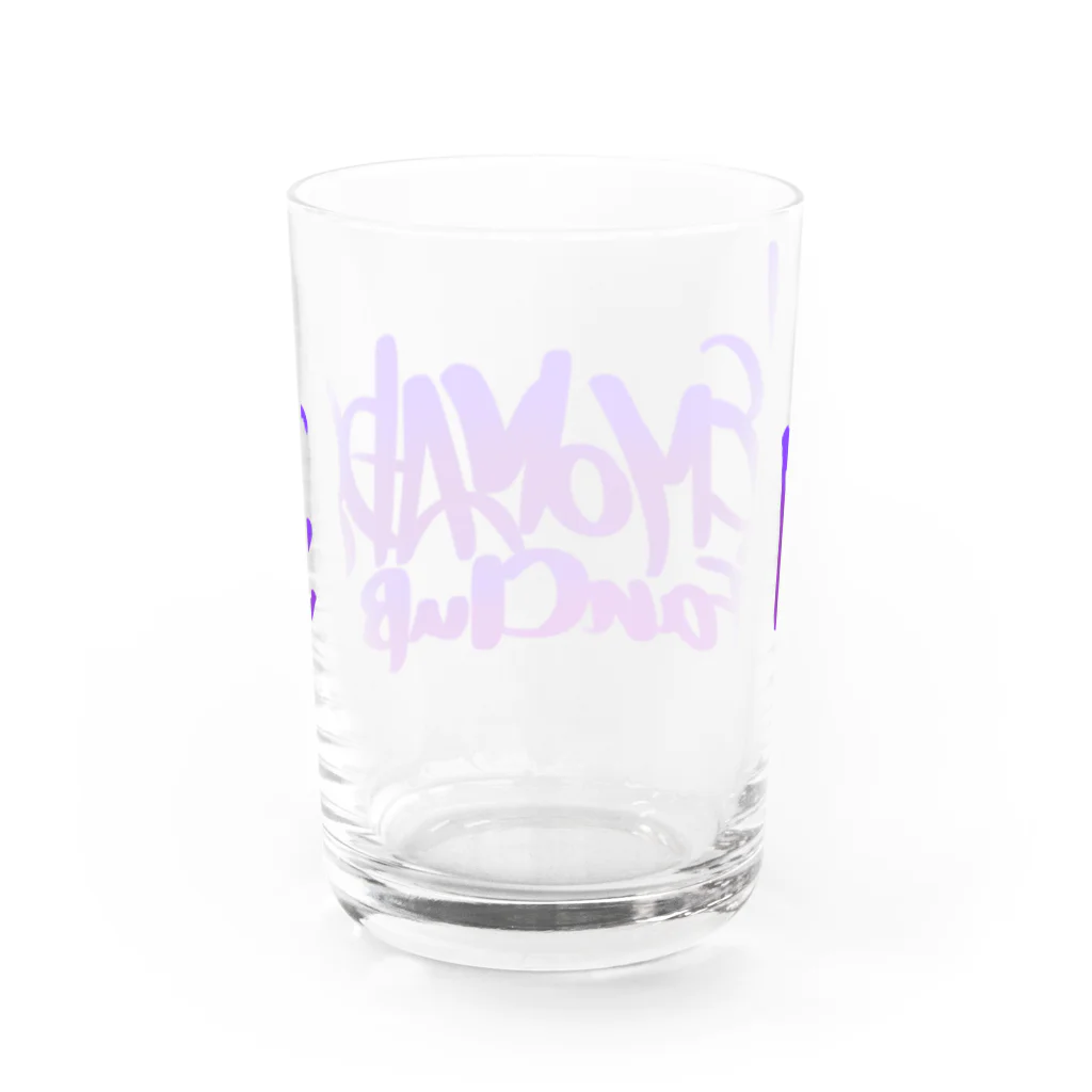 裏路地。のLEMONADE FAN CLUB 3 Water Glass :back