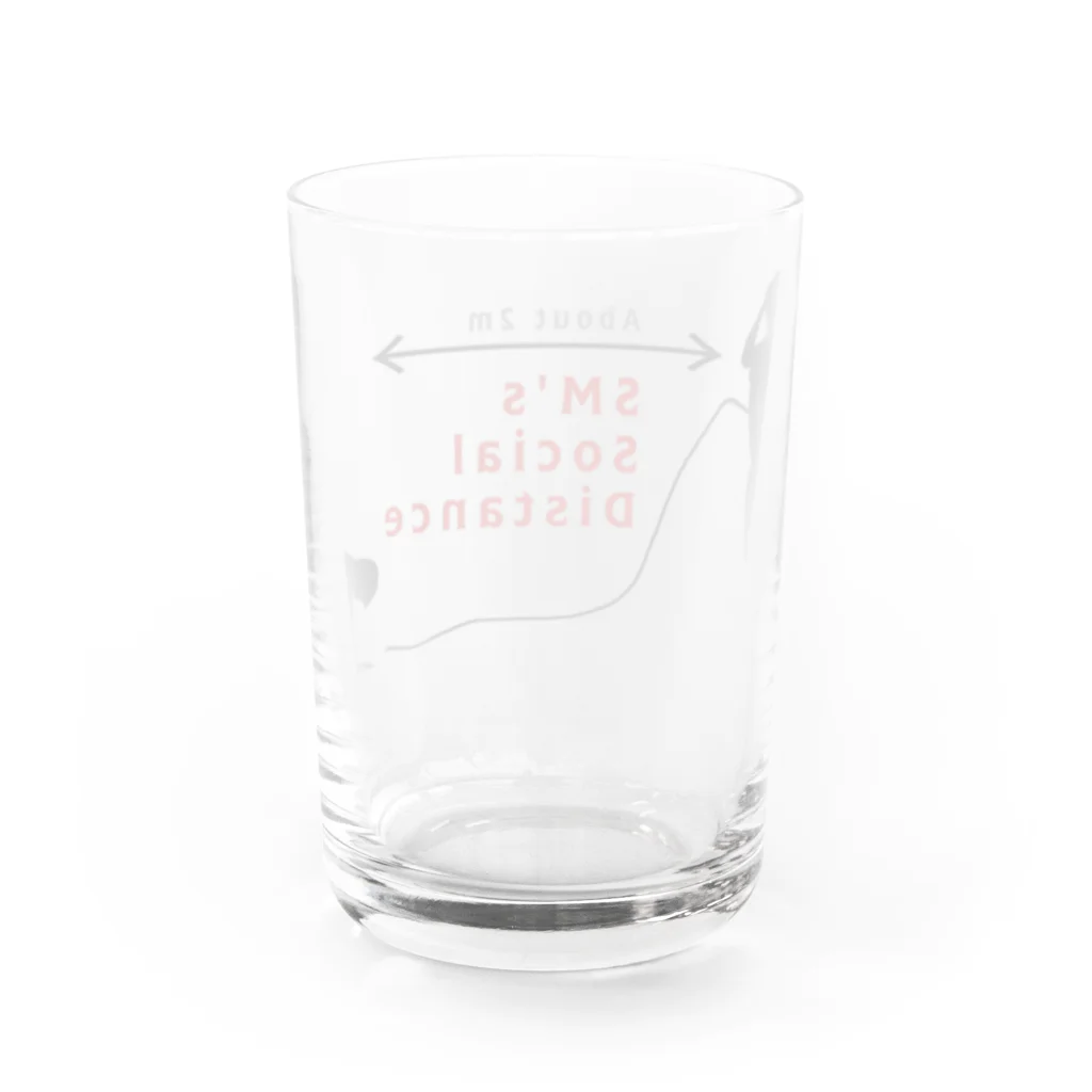 京都バルバラのグッズだよのBSS-香深デザインA Water Glass :back