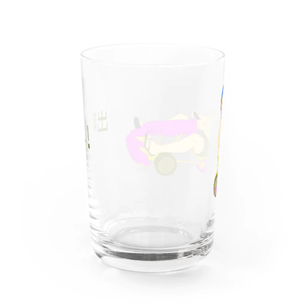 MONKAJI.の出陣！ Water Glass :back