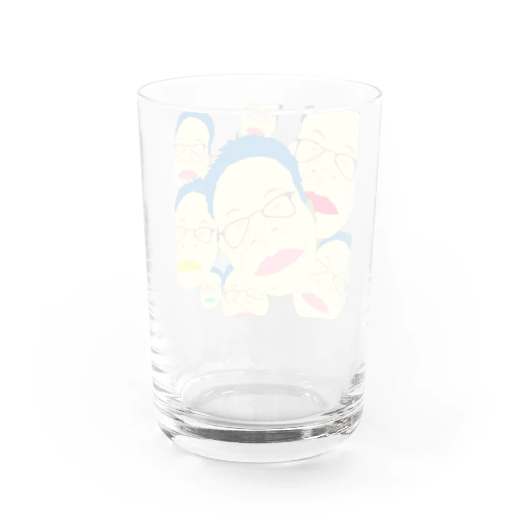 MONKAJI.のおぶす Water Glass :back