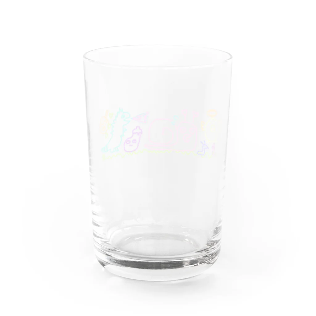 Takoyakiのたこやきの世界 Water Glass :back