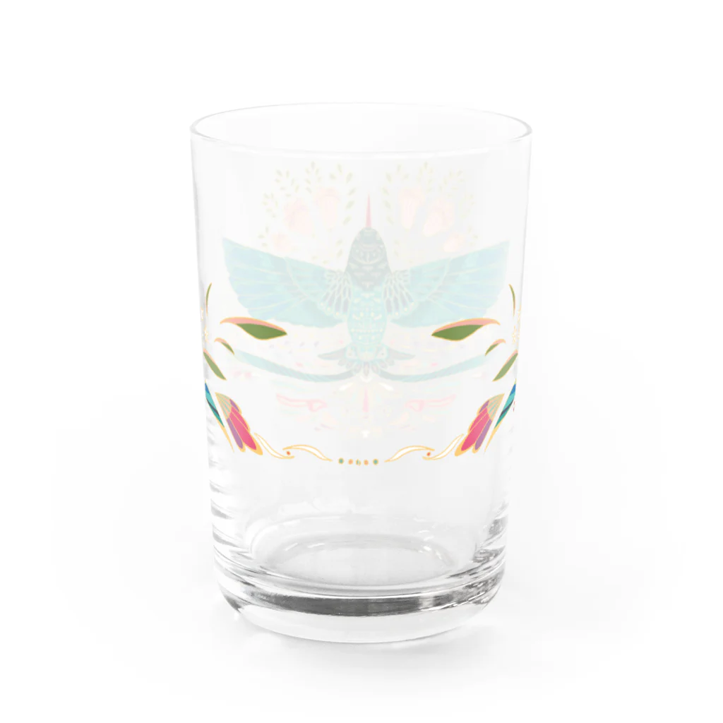 kiyoraのフキナガシハチドリ Water Glass :back