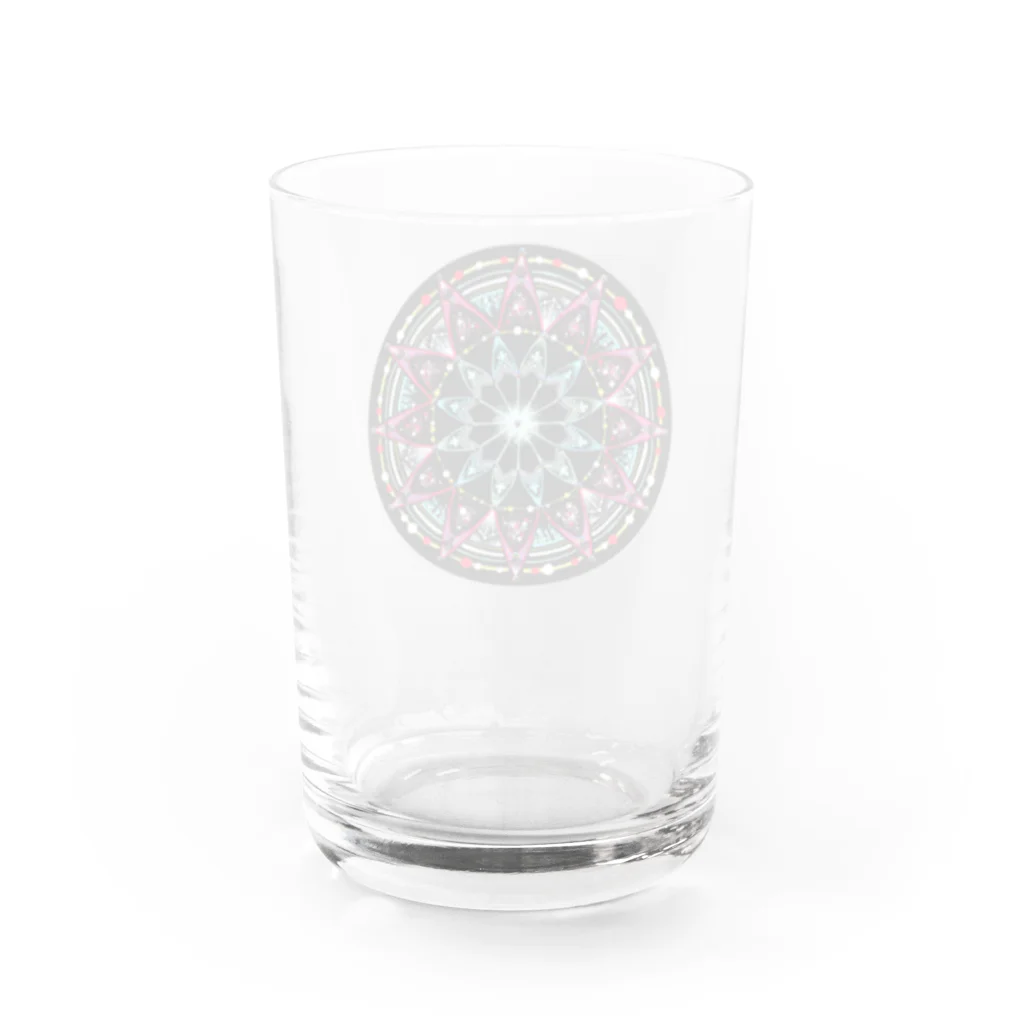 始季彩＠suzuriの聖夜−丸ver. Water Glass :back