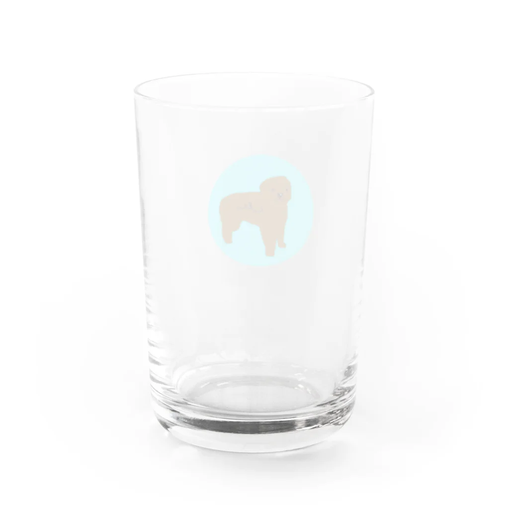 えびふらいの立ち止まり　プードル Water Glass :back