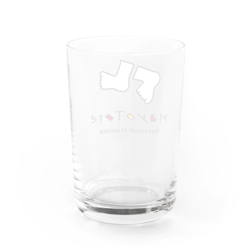 MAYOTOREのまよとれグッズ Water Glass :back