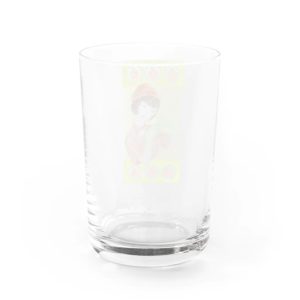 パライゾマートのフルーツ飴三姉妹 オレンジ Water Glass :back