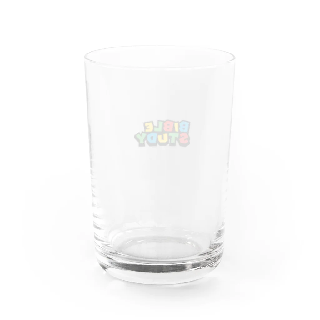 whenhesspeaks のBIBLE　STUDY Water Glass :back