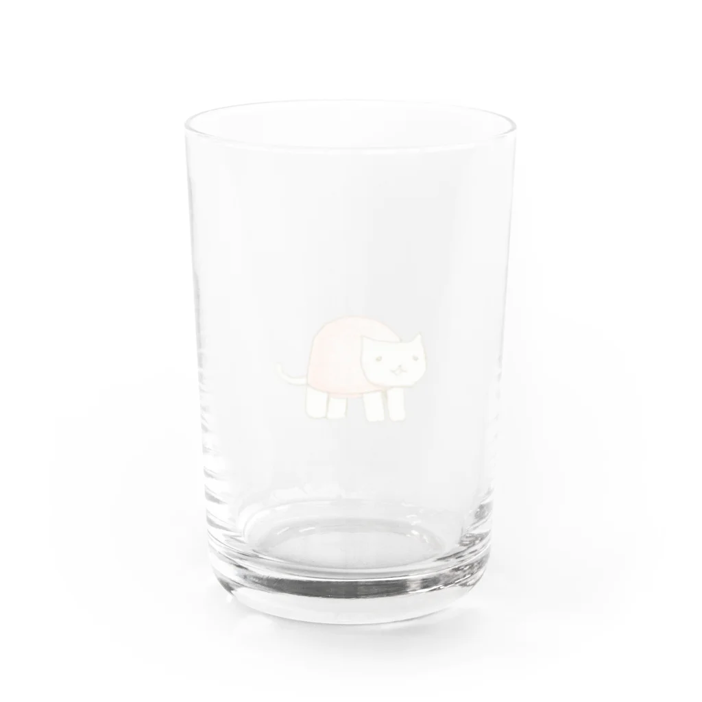 ねこかめのお店のねこかめ Water Glass :back