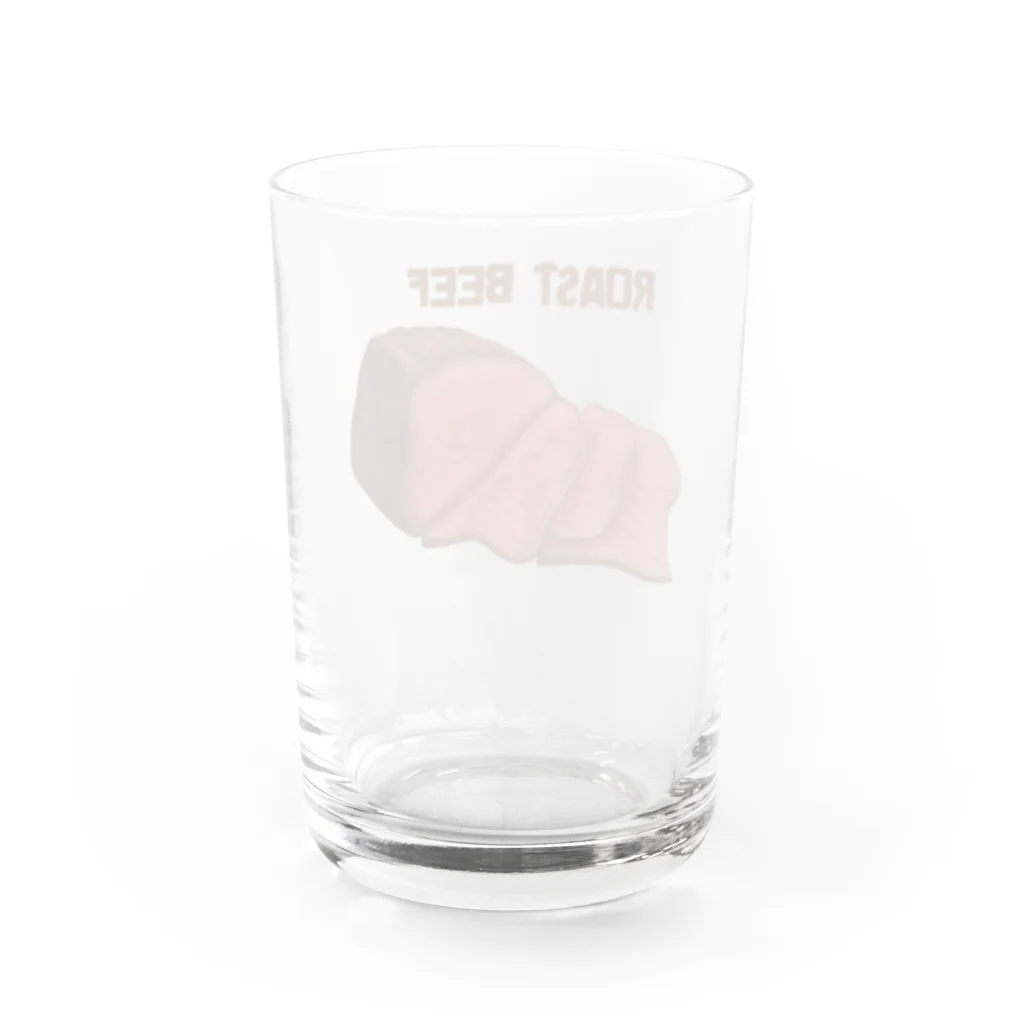 すとろべりーガムFactoryのローストビーフ Water Glass :back