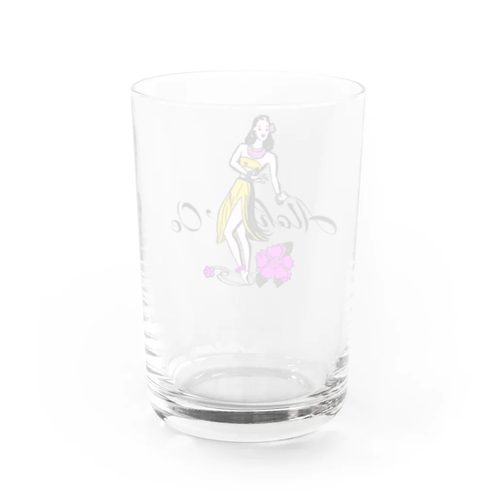 JOKERS FACTORYのHULA GIRL Water Glass :back