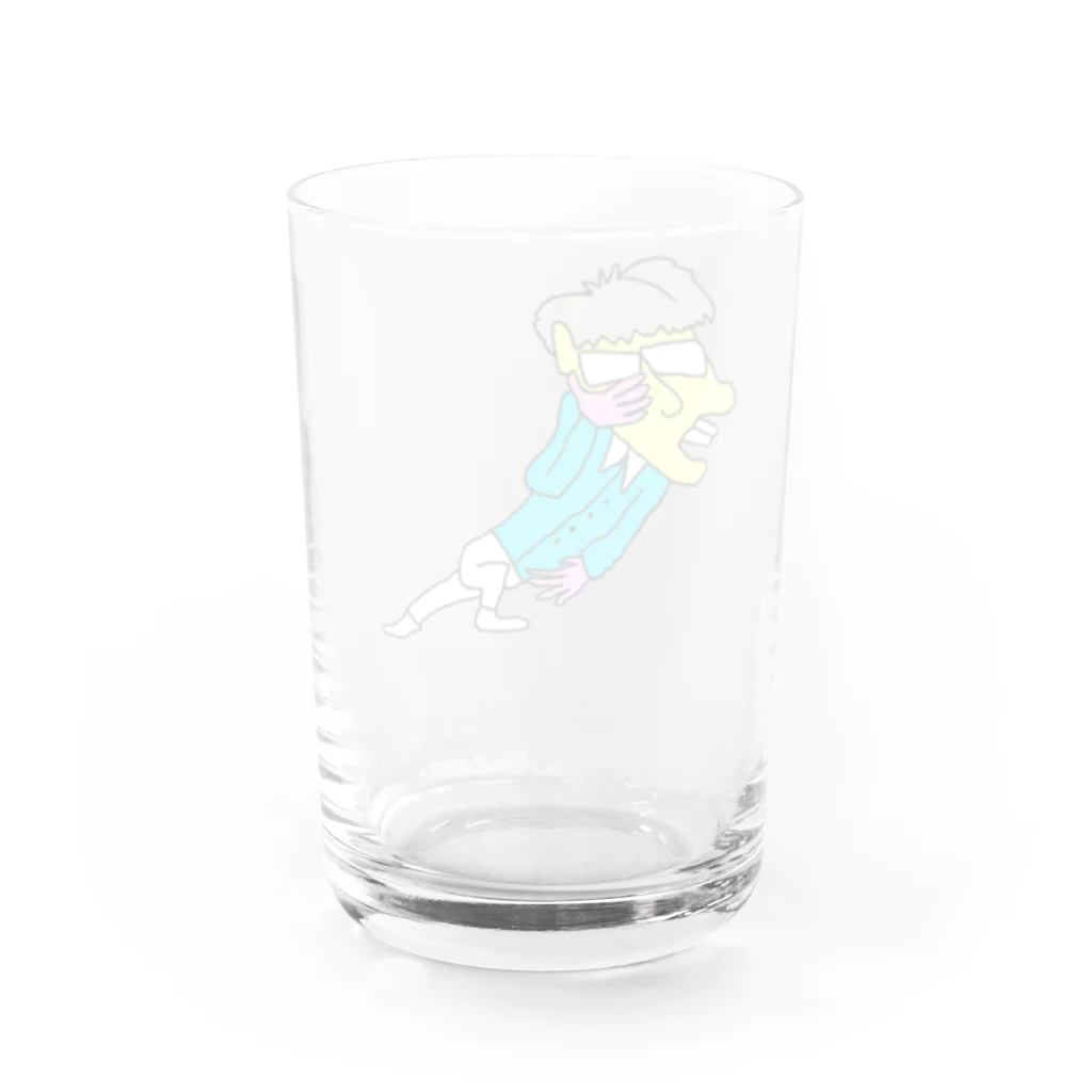 RHYTHMjackの向こう側のにしみっちゃんのとしくん Water Glass :back