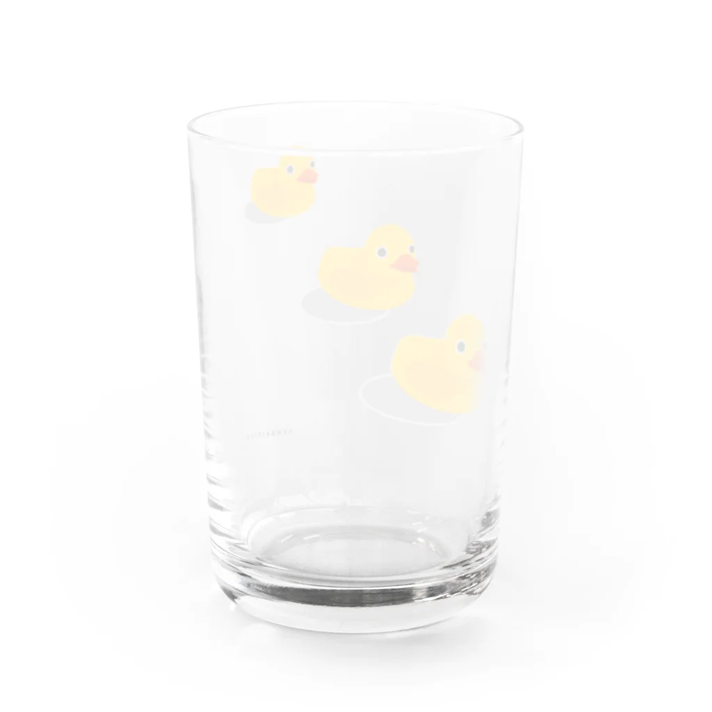 せんばしや　(サブ)のお風呂のアヒル Water Glass :back