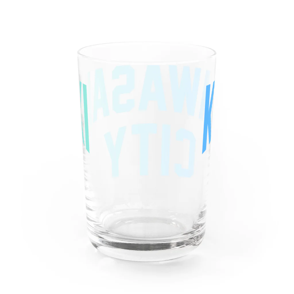 JIMOTOE Wear Local Japanの川崎市 KAWASAKI CITY Water Glass :back