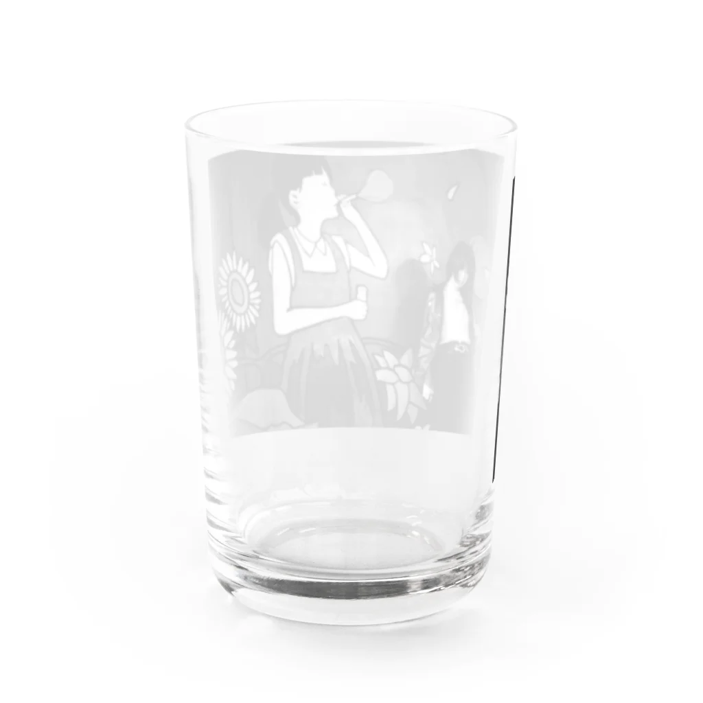 CP shop🍓🦇の膨らむ夢 Water Glass :back