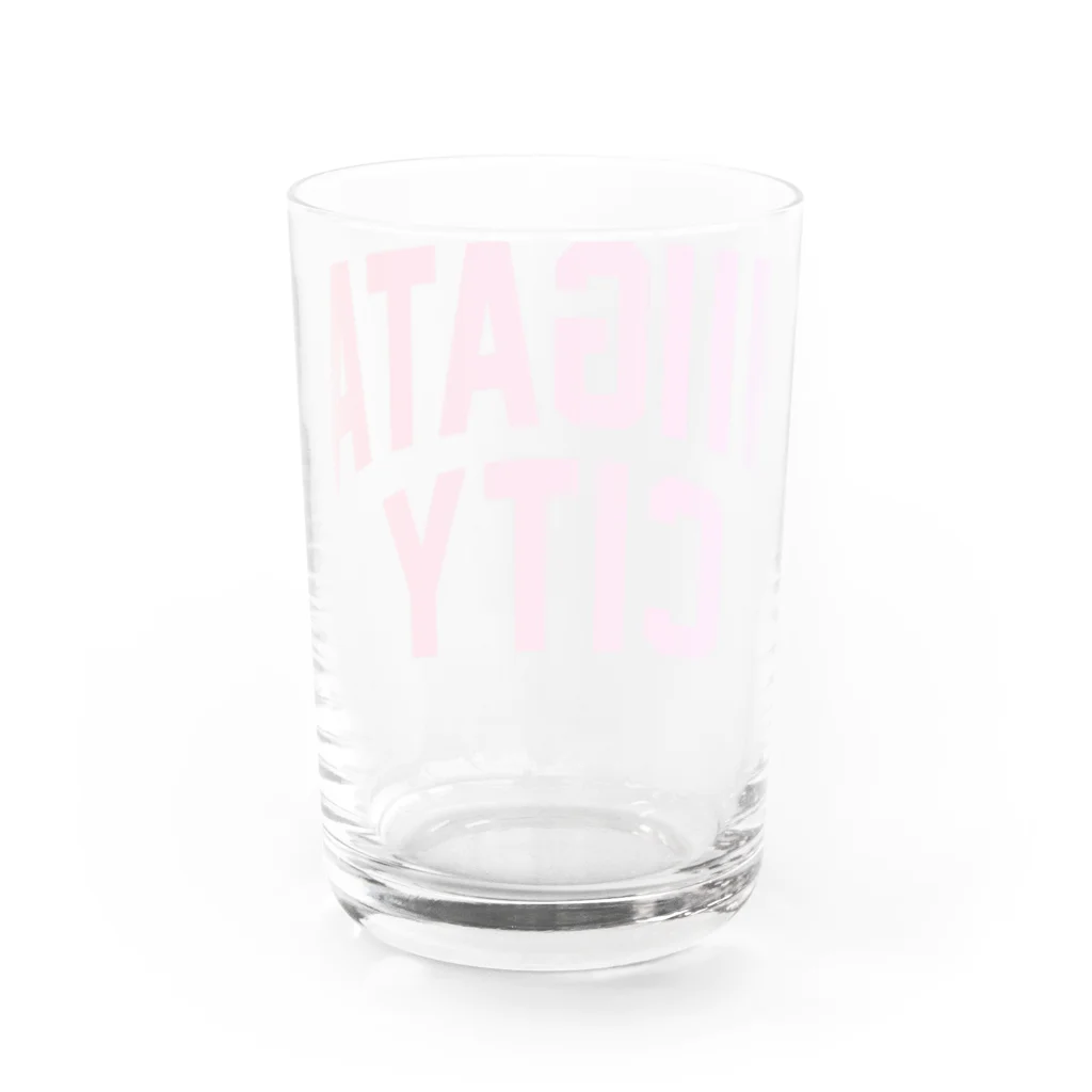 JIMOTOE Wear Local Japanの新潟市 NIIGATA CITY Water Glass :back