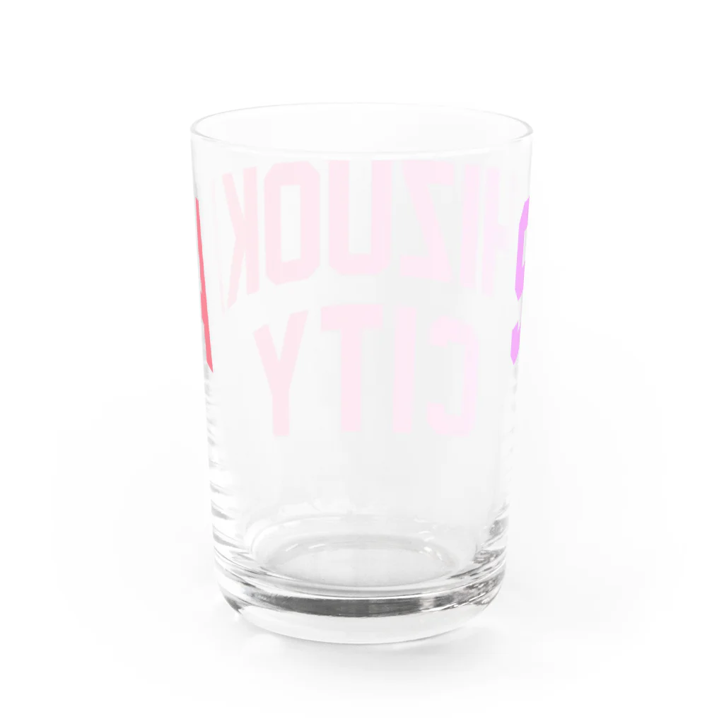 JIMOTOE Wear Local Japanの静岡市 SHIZUOKA CITY Water Glass :back