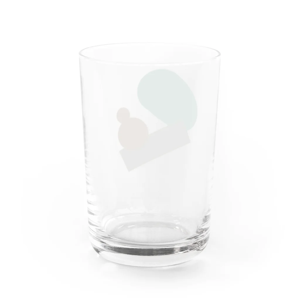 setsuna_のくすんだカラー Water Glass :back