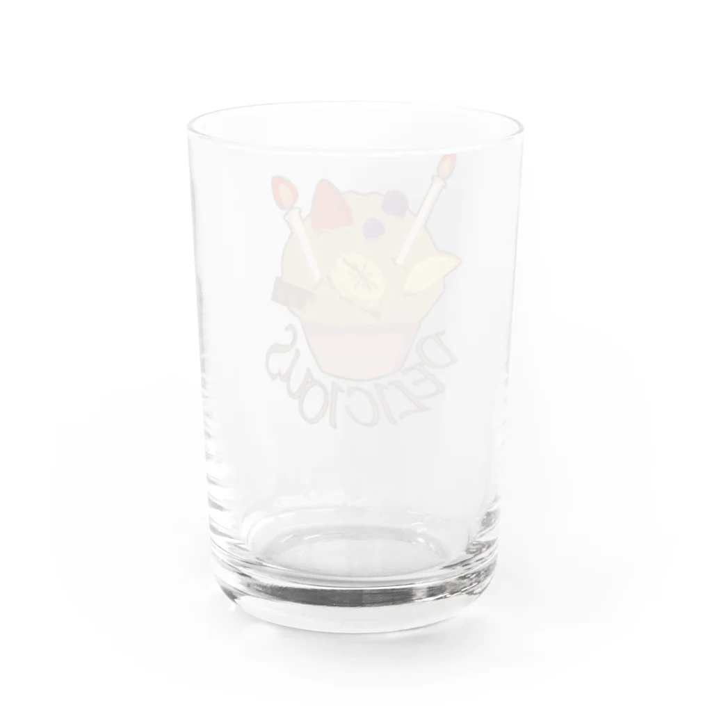 prunelleのカップケーキ Water Glass :back