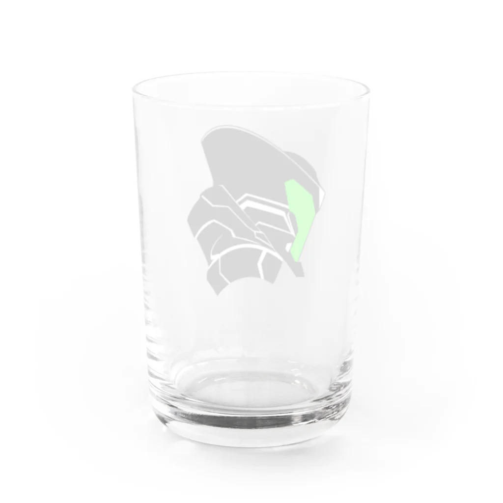 次元戦士オルファム_オフィシャルグッズショップ_in suzuriのアイコン_オルファム Water Glass :back