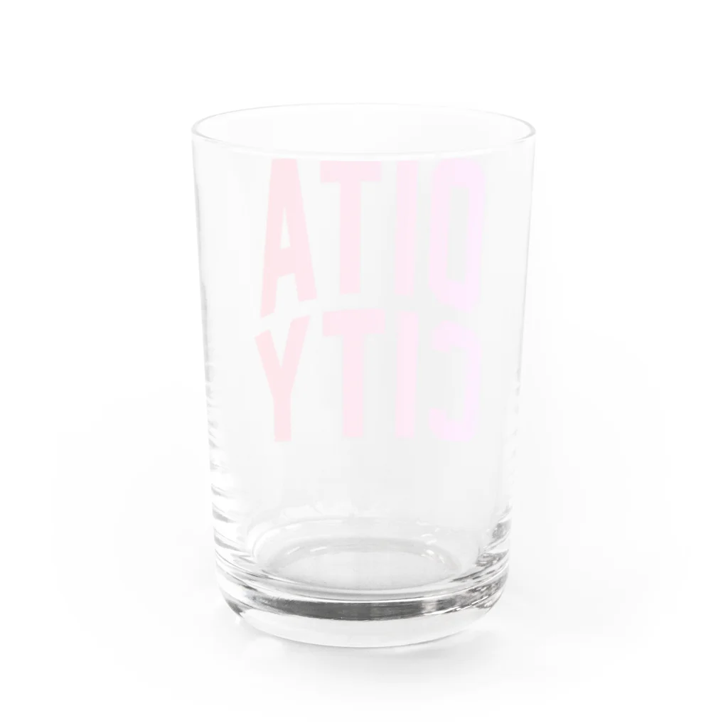 JIMOTOE Wear Local Japanの大分市 OITA CITY Water Glass :back