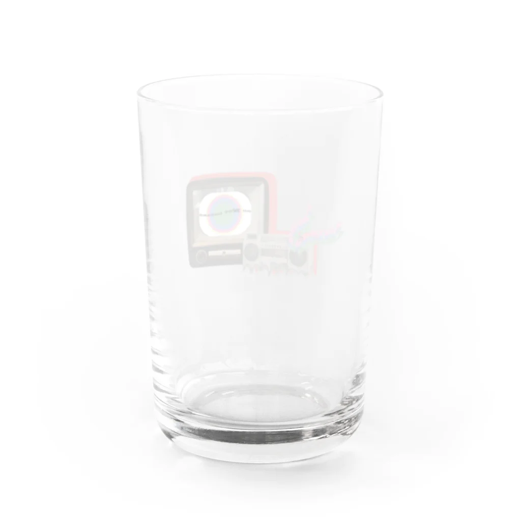 haruchiiiのTVRadio Water Glass :back