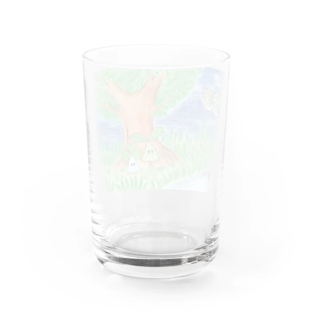 MODDYS のモディ～夜空と樹～ Water Glass :back