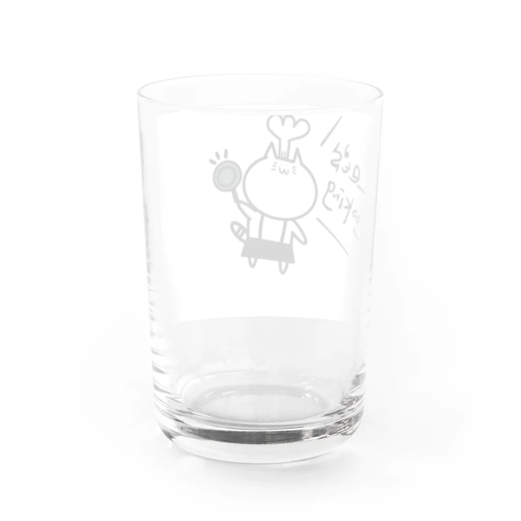 thenortonのニャンから Water Glass :back