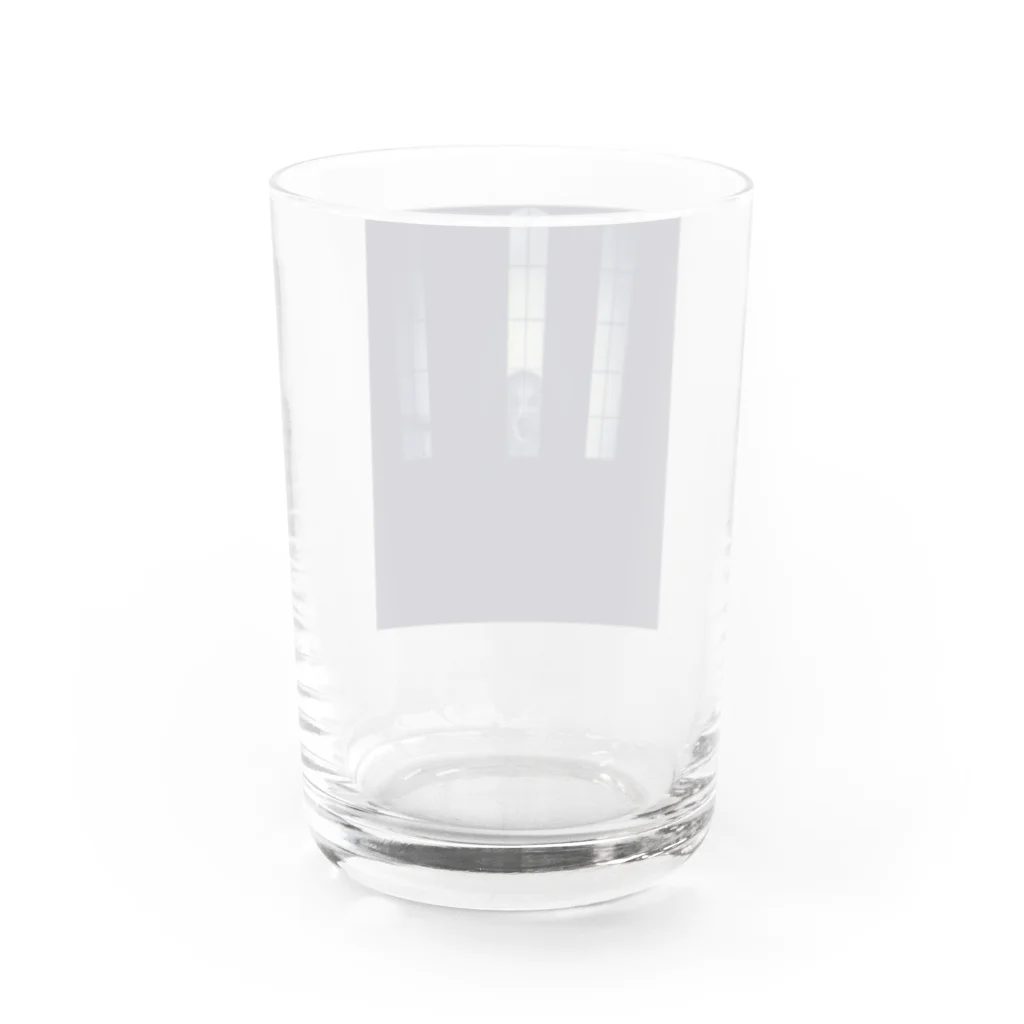 雷雨(Raiu)のホラー工房のHorror Water Glass :back