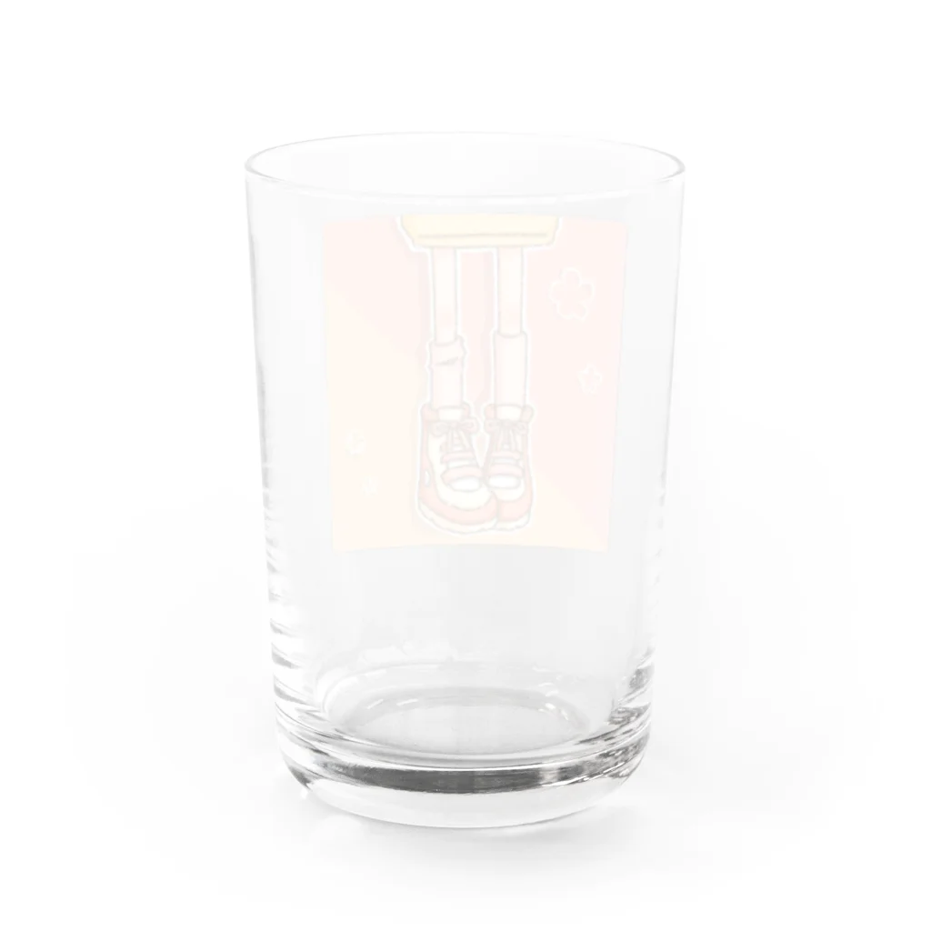 ねむざわだよのくつ Water Glass :back