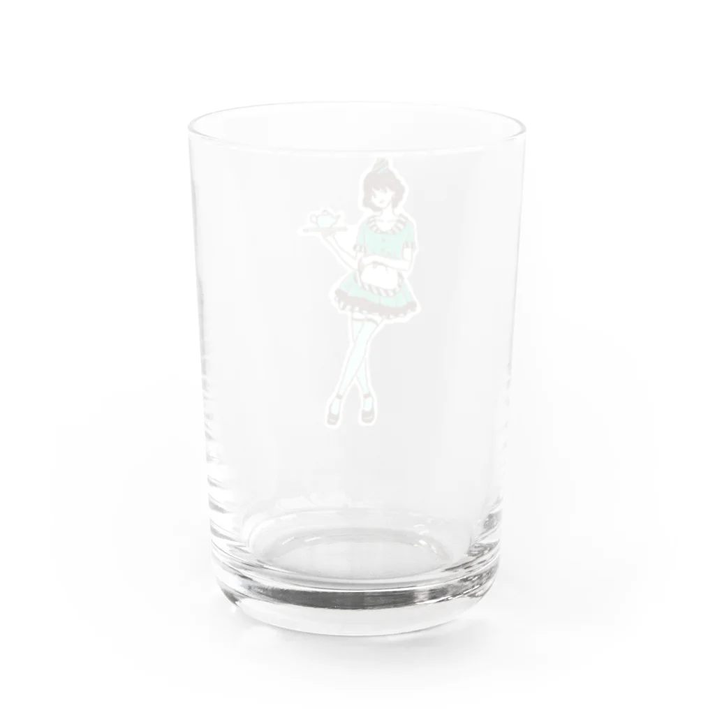 chocomiのチョコミントガール Water Glass :back