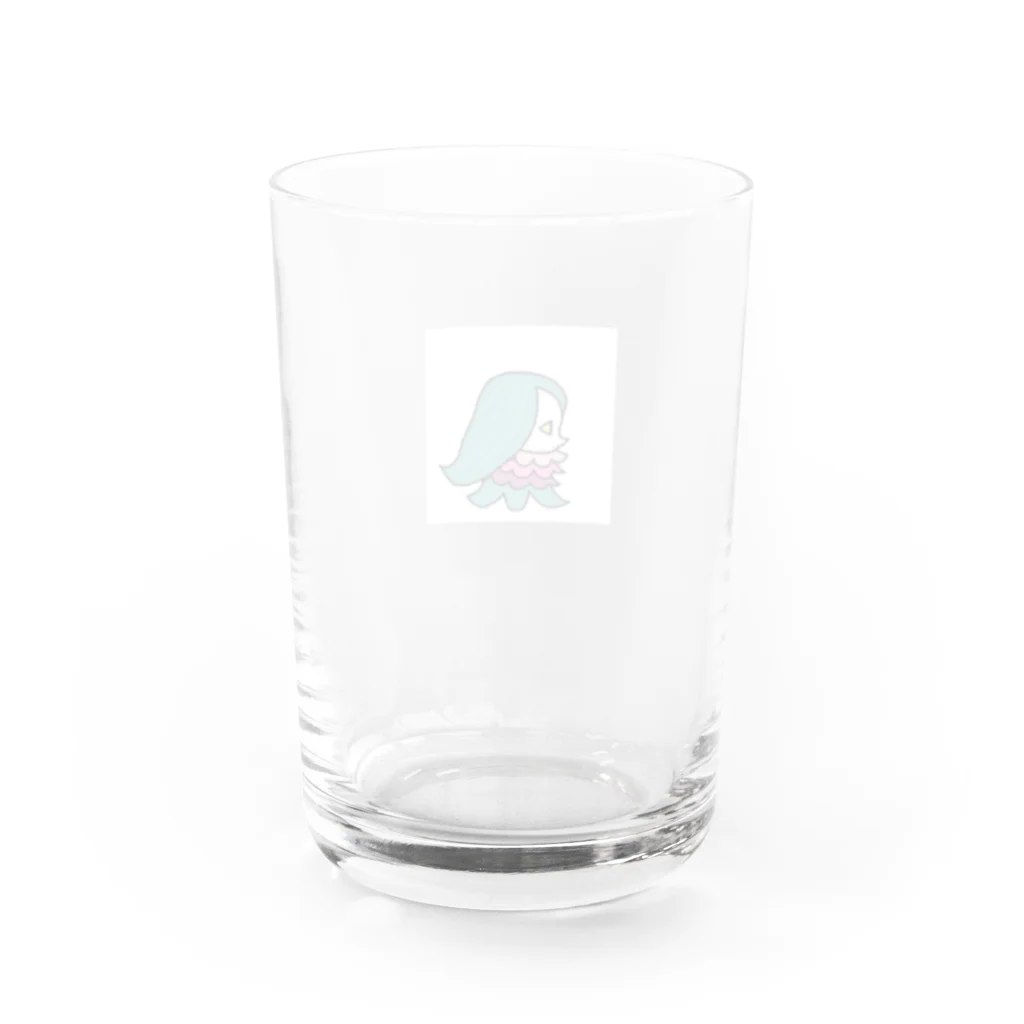 MIKURAのアマビエちゃん Water Glass :back