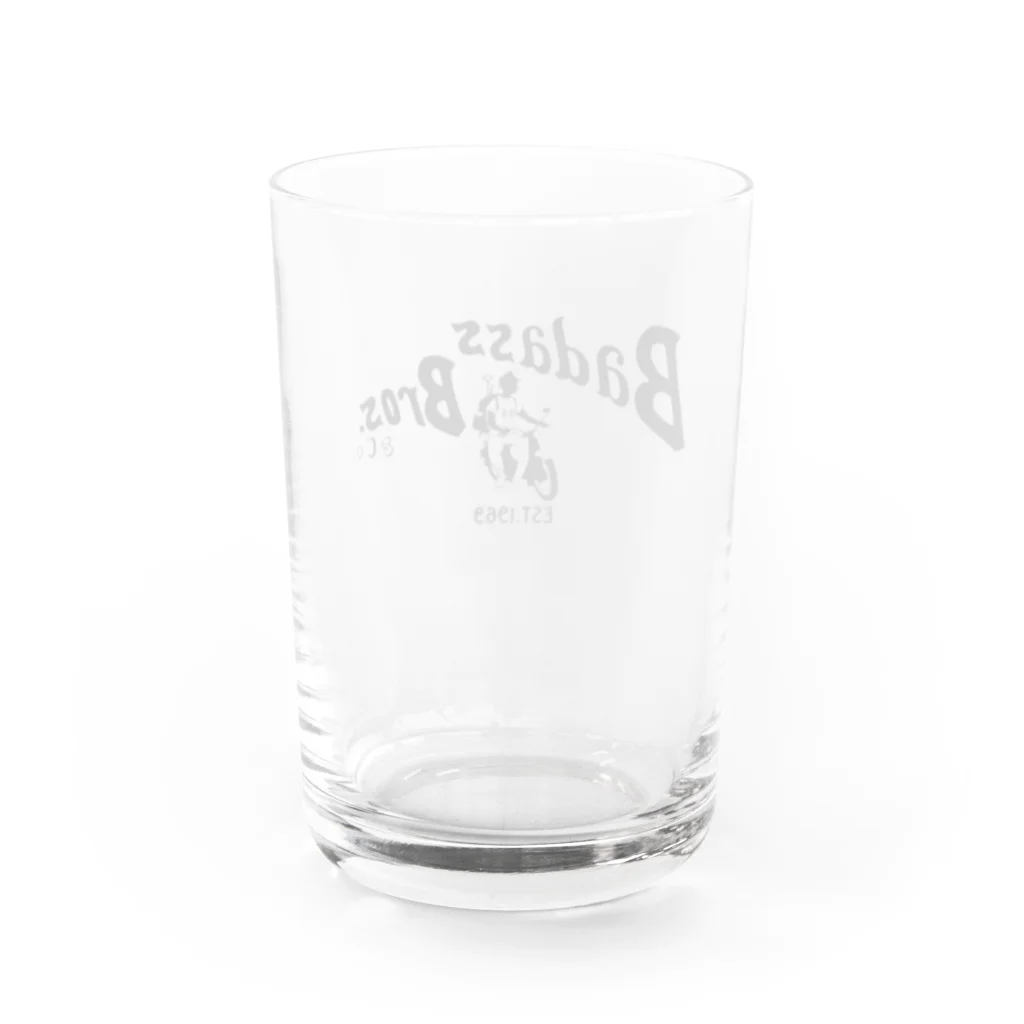 京極👓🎩のやべー仲間たちTシャツ Water Glass :back