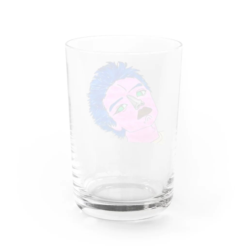 4221_kmmの2人の匂い Water Glass :back