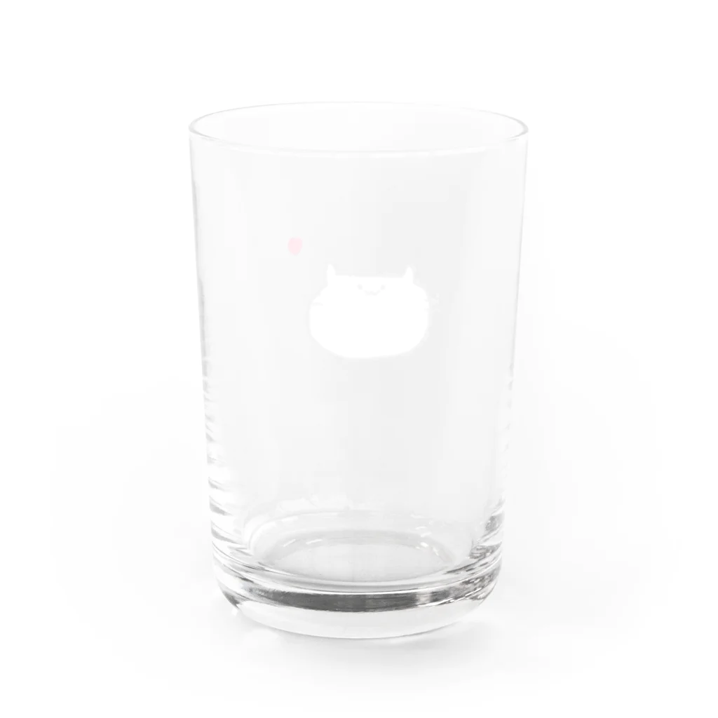 ピーマンたべたい。のつりめのにゃー Water Glass :back