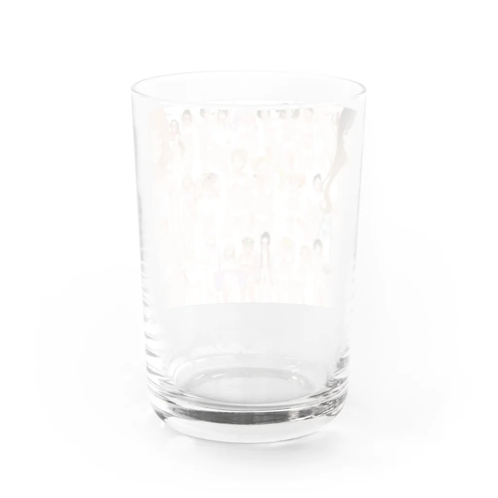 岸虎次郎　オトメの帝国18巻発売中のオトメ水着の楽園 Water Glass :back