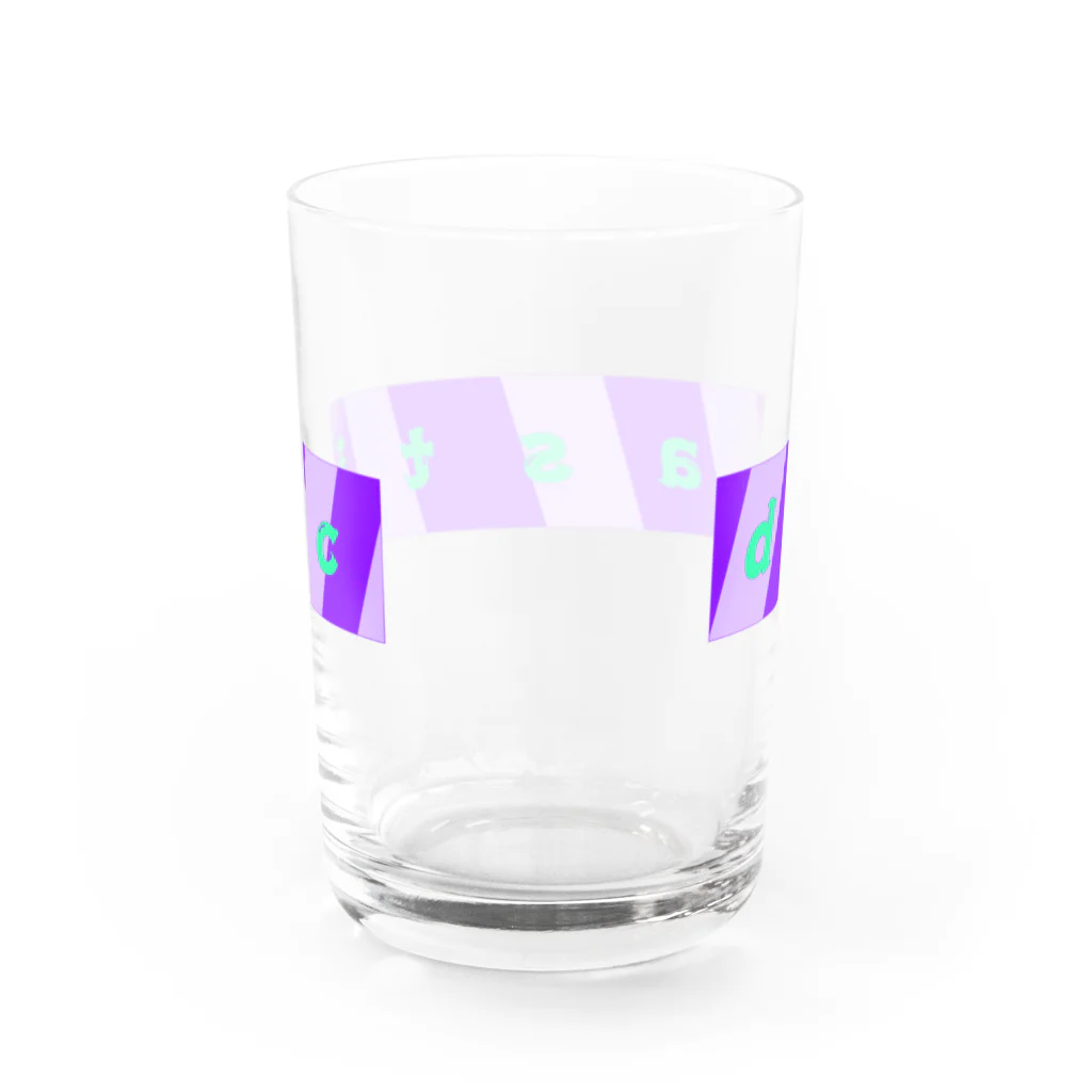 イエネコのドラスティック　根本的 Water Glass :back